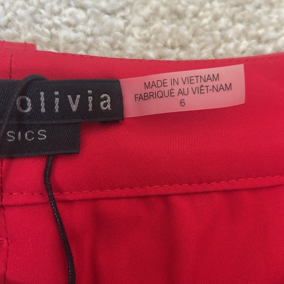 New Alice and Olivia Conry vegan leather shorts - Picture 5 of 16